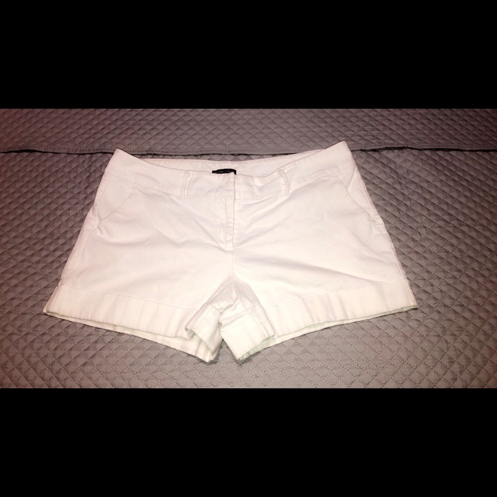 New York & Co. white denim shorts